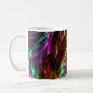 Abstrakt Colorful Päls Prismatic Background-24605 Kaffemugg