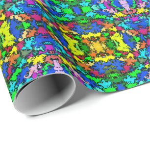 Abstrakt Colorful Twirl / Spegel / Greenleaf / Presentpapper