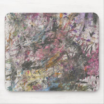 Abstrakt "Confetti too" Funky Mousepad