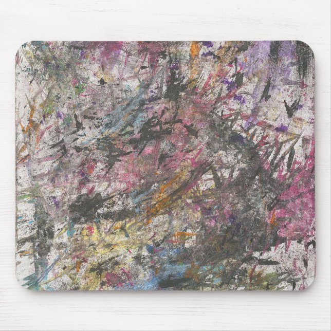 Abstrakt "Confetti too" Funky Mousepad Musmatta (Framsidan)