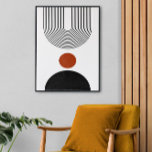 Abstrakt Contemporary i mitten av århundradet - mo Canvastryck<br><div class="desc">Höj din hemdekoration med den här fantastiska moderna konstutskriften från mitten av århundradet. Biet har en djärv och grafisk design som inspirerats av den ikoniska halvsekelsmodellen stil, och är en perfekt för att lägga till en aning retrocharm till vilket rum som helst. Underbar för hushållsmatriser, hemmakontollinering eller som ett unikt...</div>