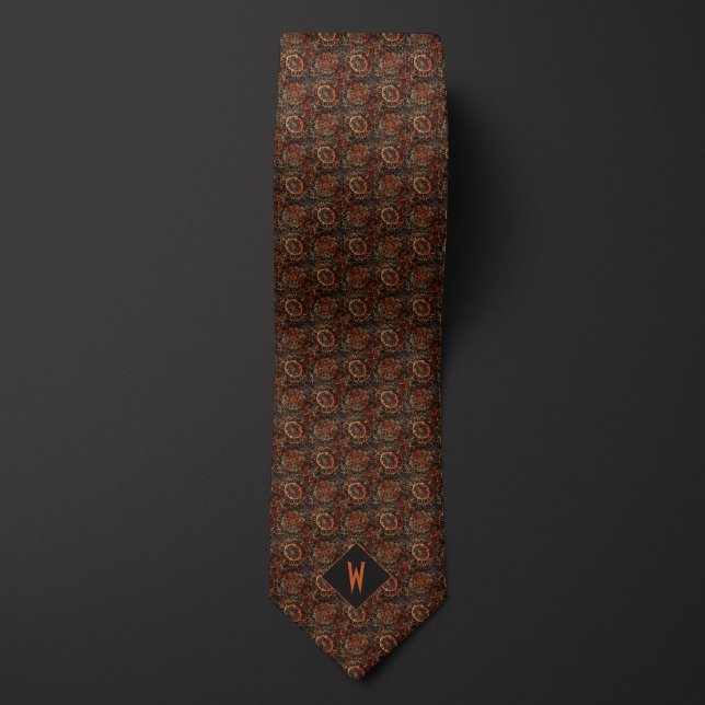 Abstrakt Copper Mandala Monogram Slips (Skapare uppladdad)