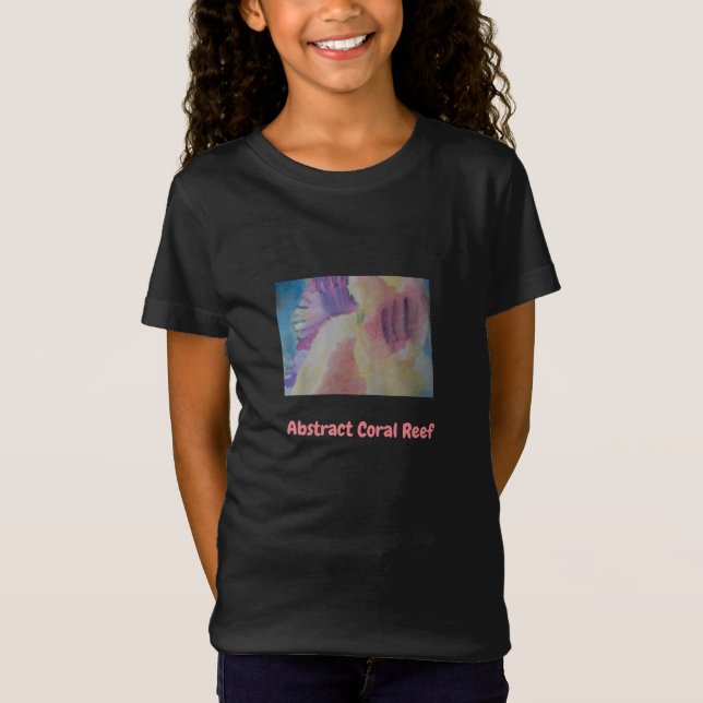 Abstrakt Coral Reef T-Shirt (Framsida)