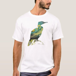 Abstrakt CormorantSilhouette T Shirt