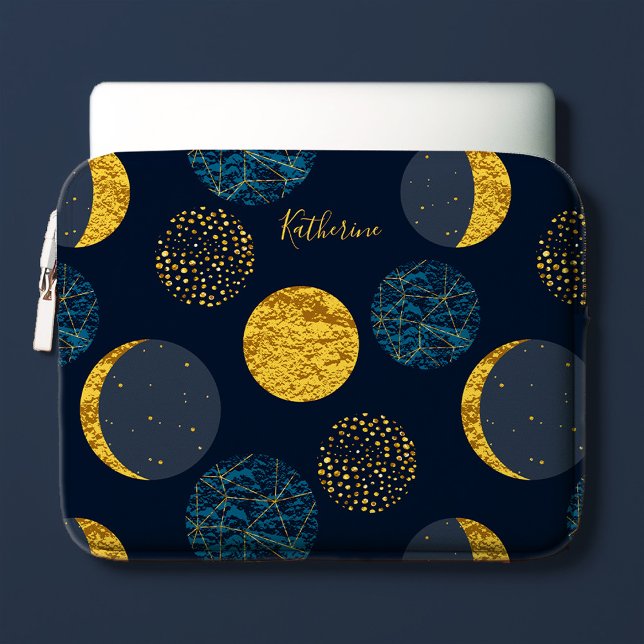 Abstrakt Cosmic Mönster Personlig Laptop Fodral (Skapare uppladdad)