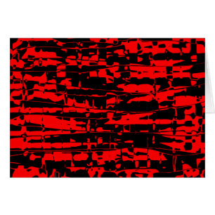 Abstrakt Crackle Hälsningskort