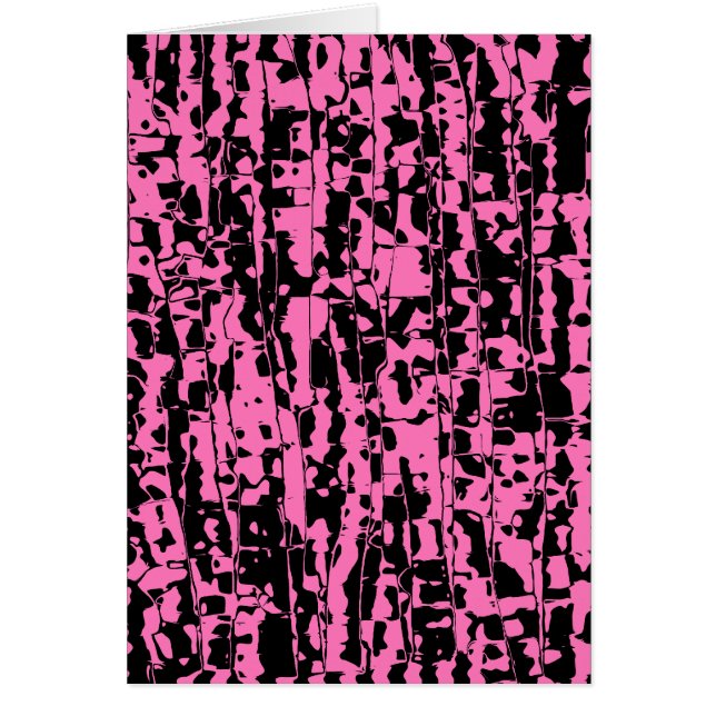 Abstrakt Crackle OBS Kort (Framsidan)