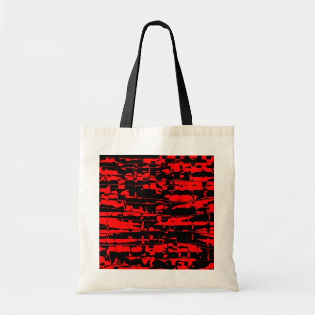 Abstrakt Crackle Tygkasse (Framsidan)
