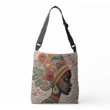 Abstrakt Cubism Crossbody Bag