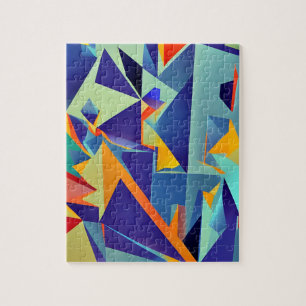 Abstrakt Cubism Design 290 Pussel