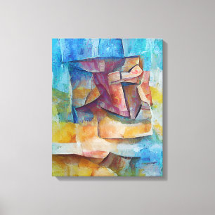 Abstrakt Cubism Series - Två Canvastryck
