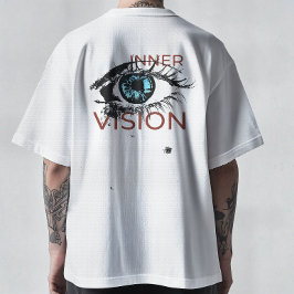 Abstrakt Cyber Eye-grafik - Inre Sanningssyn St T Shirt