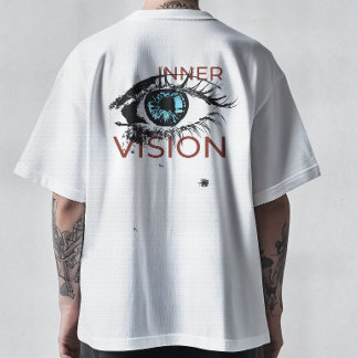 Abstrakt Cyber Eye-grafik - Inre Sanningssyn St T Shirt