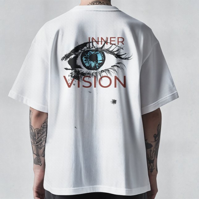 Abstrakt Cyber Eye-grafik - Inre Sanningssyn St T Shirt (Skapare uppladdad)