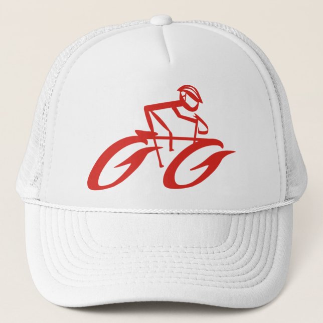 Abstrakt Cycler Sportlock Truckerkeps (Framsida)