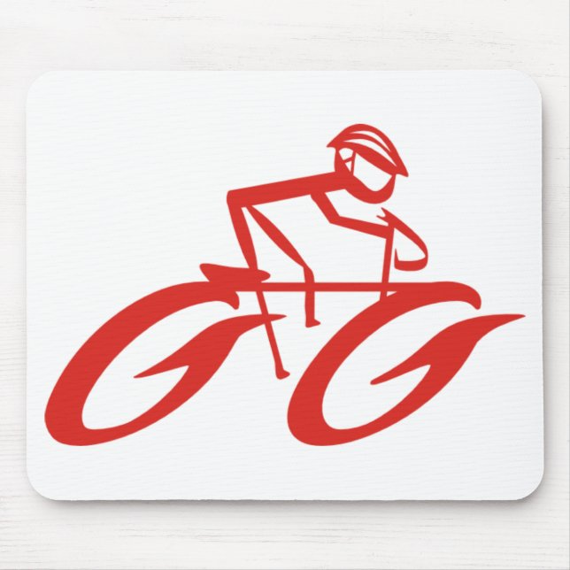Abstrakt Cycler Sports Mouse Pad Musmatta (Framsidan)