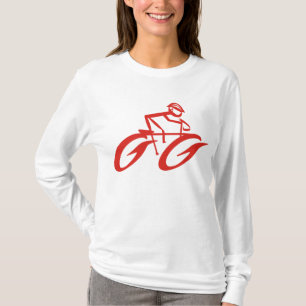 Abstrakt Cycler Sportshoodie Tee