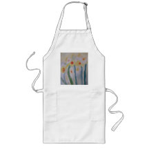 Abstrakt Daffodils Apron