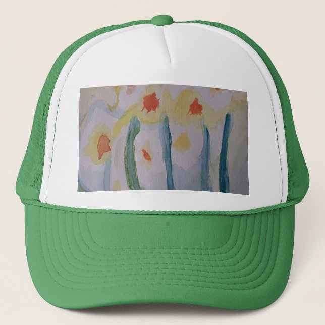 Abstrakt Daffodils Keps (Framsida)