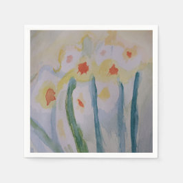 Abstrakt Daffodils Pappersservett