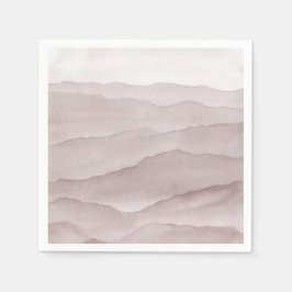 Abstrakt dammiga ro berg bröllop pappersservett