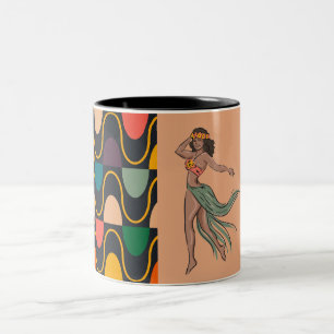 Abstrakt Dance Mugg