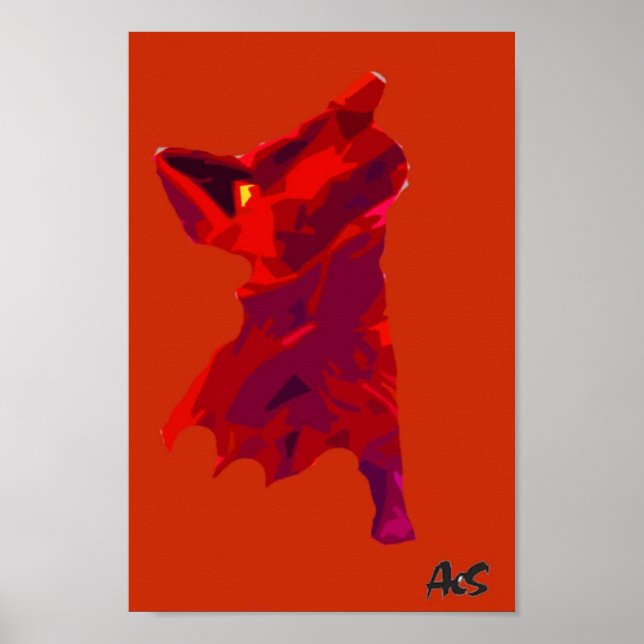 ABSTRAKT DANCER POSTER (Framsidan)