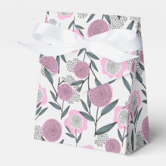 Abstrakt Dandelion doodle mönster Presentaskar