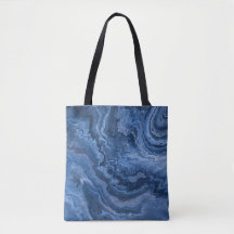 Abstrakt Deep Blue Marble