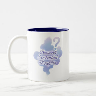 Abstrakt Deep Thinker Aesthetic Coffee Mugg