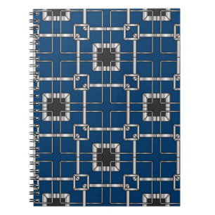 Abstrakt dekorativ vintage struktur. Illustration Anteckningsbok