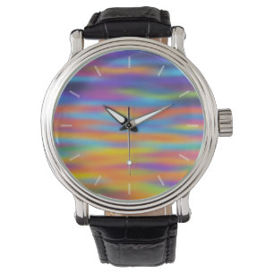 Abstrakt Desert Sunset Himlar Artwork Armbandsur