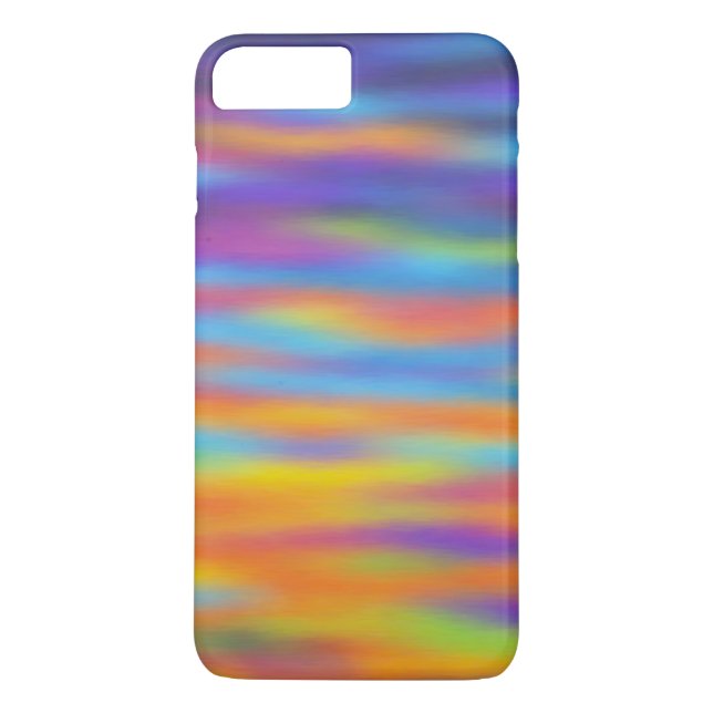 Abstrakt Desert Sunset Himlar Artwork Case-Mate iPhone Skal (Baksida)