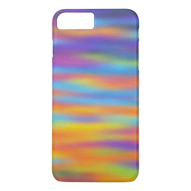 Abstrakt Desert Sunset Himlar Artwork Case-Mate iPhone Skal (Baksida)