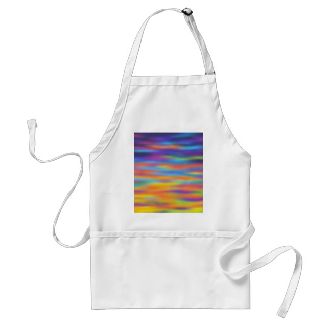 Abstrakt Desert Sunset Himlar Artwork Förkläde (Framsidan)