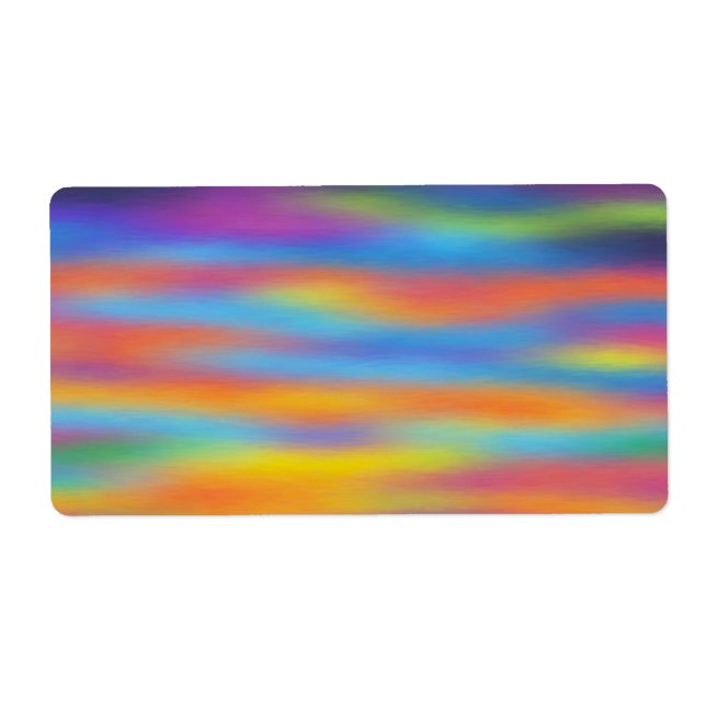 Abstrakt Desert Sunset Himlar Artwork Fraktsedel (Framsidan)