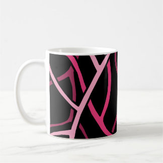 Abstrakt design 2 kaffemugg