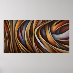 Abstrakt design 3 poster