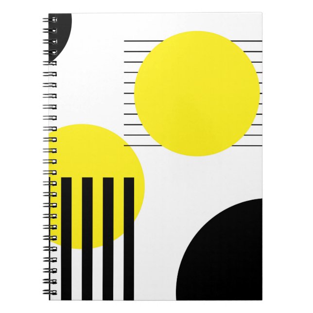 Abstrakt design anteckningsbok (Framsidan)