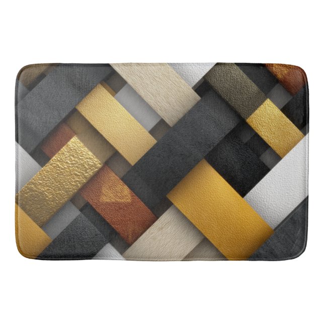 Abstrakt design badrumsmatta (Framsidan)