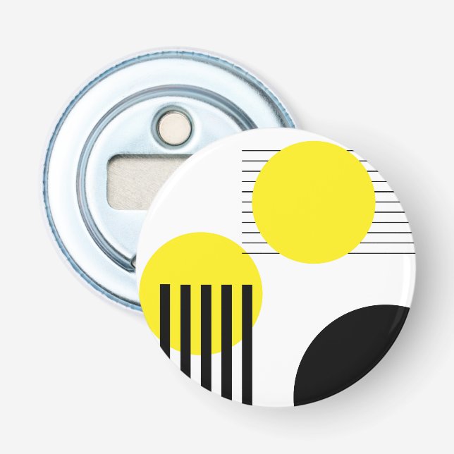Abstrakt design flasköppnare (Framsidan)