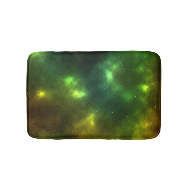 Abstrakt design för kosmiska rymdkonstellationer badrumsmatta (Framsidan)