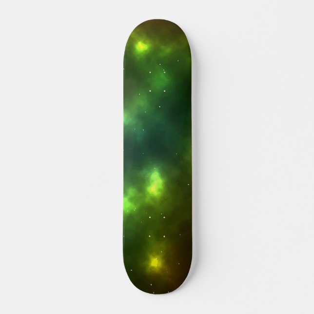 Abstrakt design för kosmiska rymdkonstellationer mini skateboard bräda 18,5 cm (Framsida)