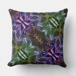 Abstrakt design från zigzag kudde