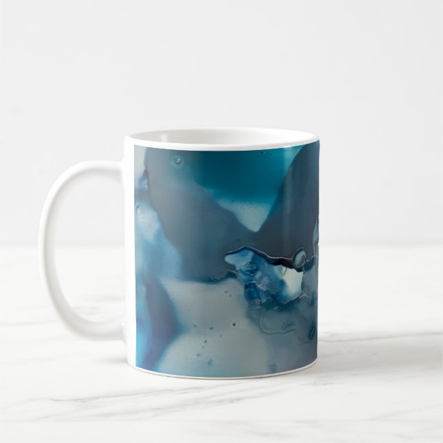 Abstrakt design kaffekopp (Vänster)