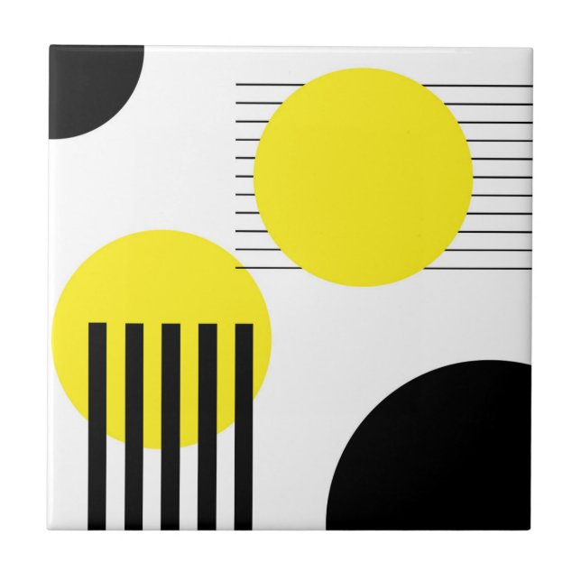 Abstrakt design kakelplatta (Framsidan)