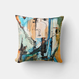 Abstrakt design kudde