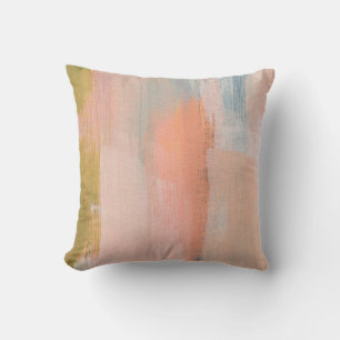 Abstrakt design Mångsidig artistisk. Penseldrag Kudde