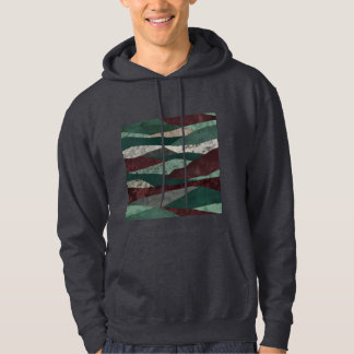 Abstrakt design Natur teman hoodie