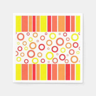 Abstrakt design pappersservett